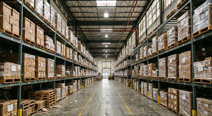 Warehouse coverage / storage coverage