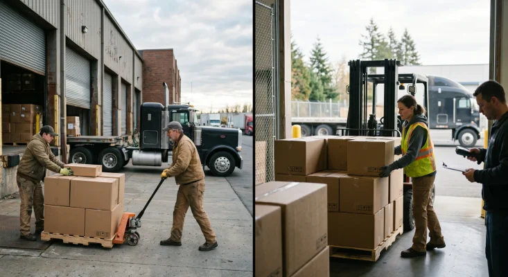 Warehouse to warehouse coverage