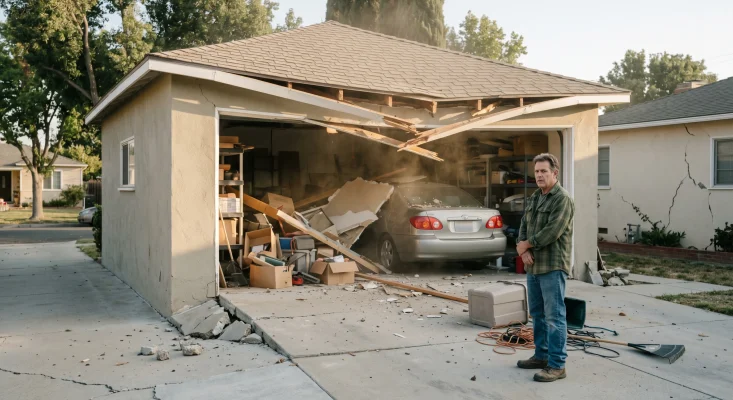 Detached structure coverage