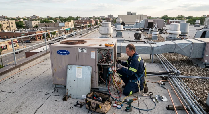 HVAC equipment breakdown