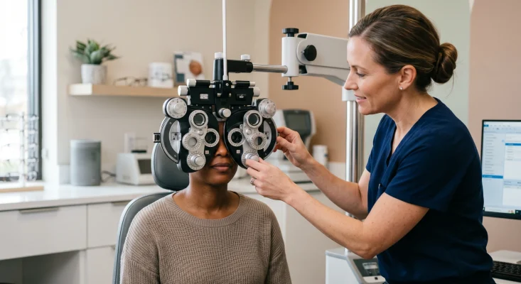 Eye exam coverage