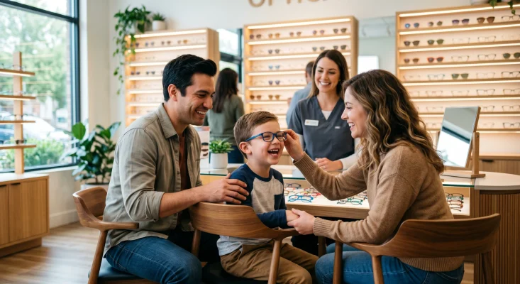 Family / pediatric vision coverage