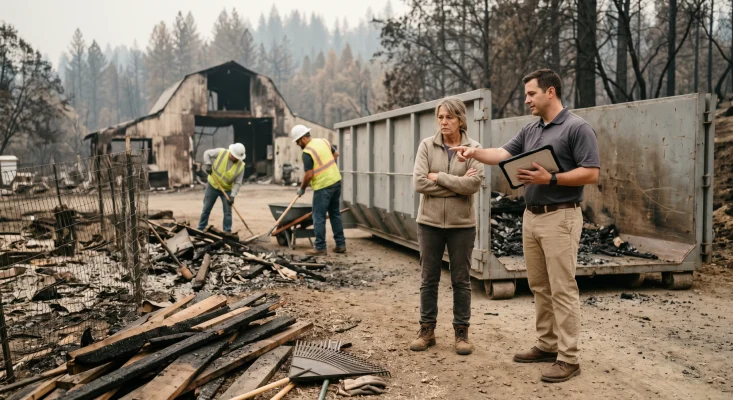 Debris removal / smoke damage support