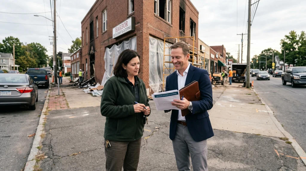 Types of commercial fire insurance coverage