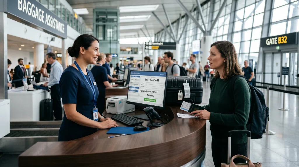 Types of damage and baggage losses insurance coverage