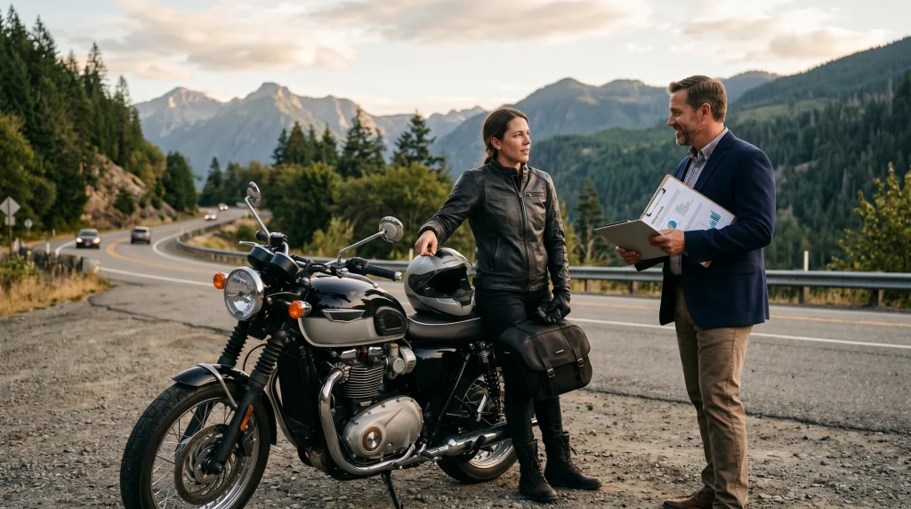 Types of motorcycle insurance coverage