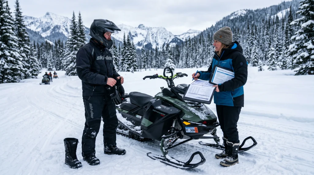 Types of snowmobile insurance coverage