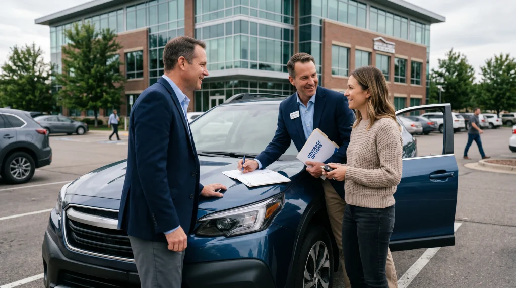 Types of vehicle insurance coverage