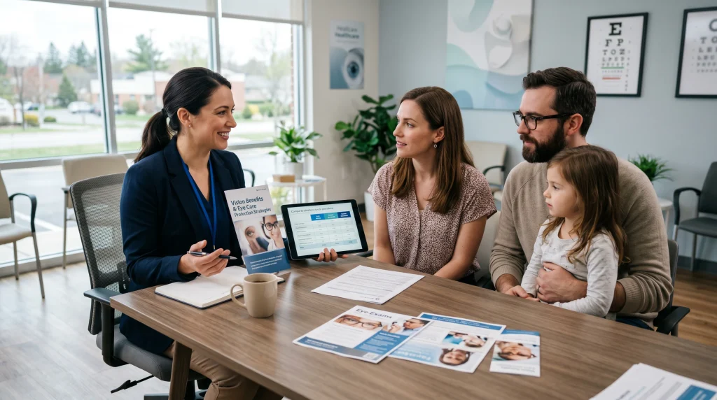 Types of vision insurance coverage
